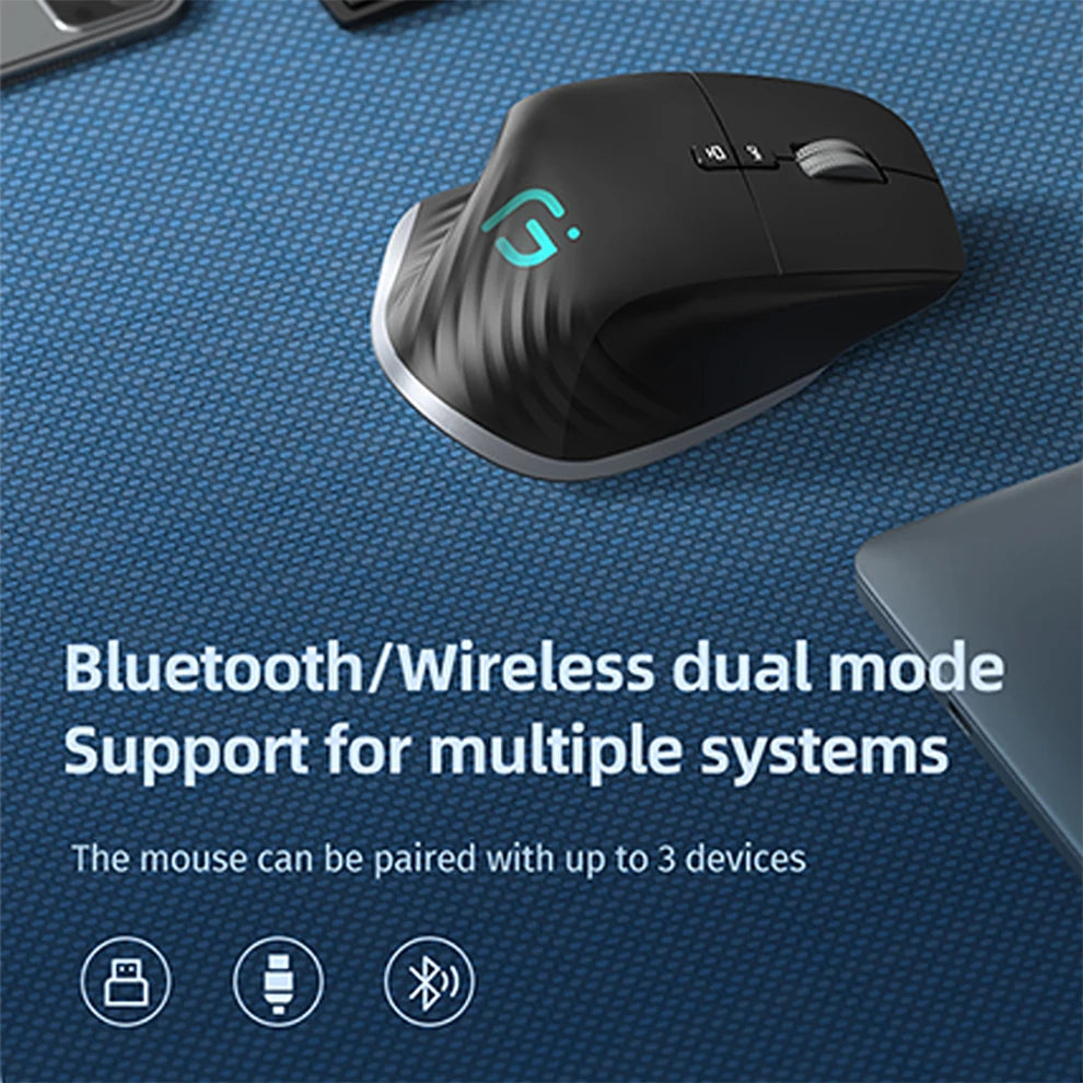 Multi-Device Wireless Mouse Bluetooth